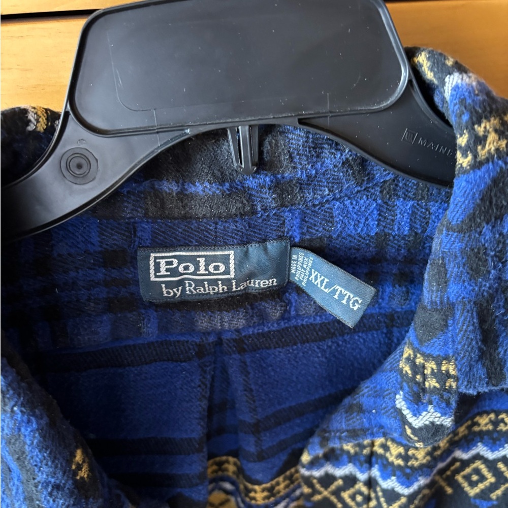 Polo by Ralph Lauren Blue Turtleneck Sweater